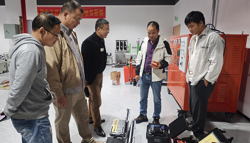 凱迪正大完成KD-212與KD-2190電纜故障檢測設備現場驗收